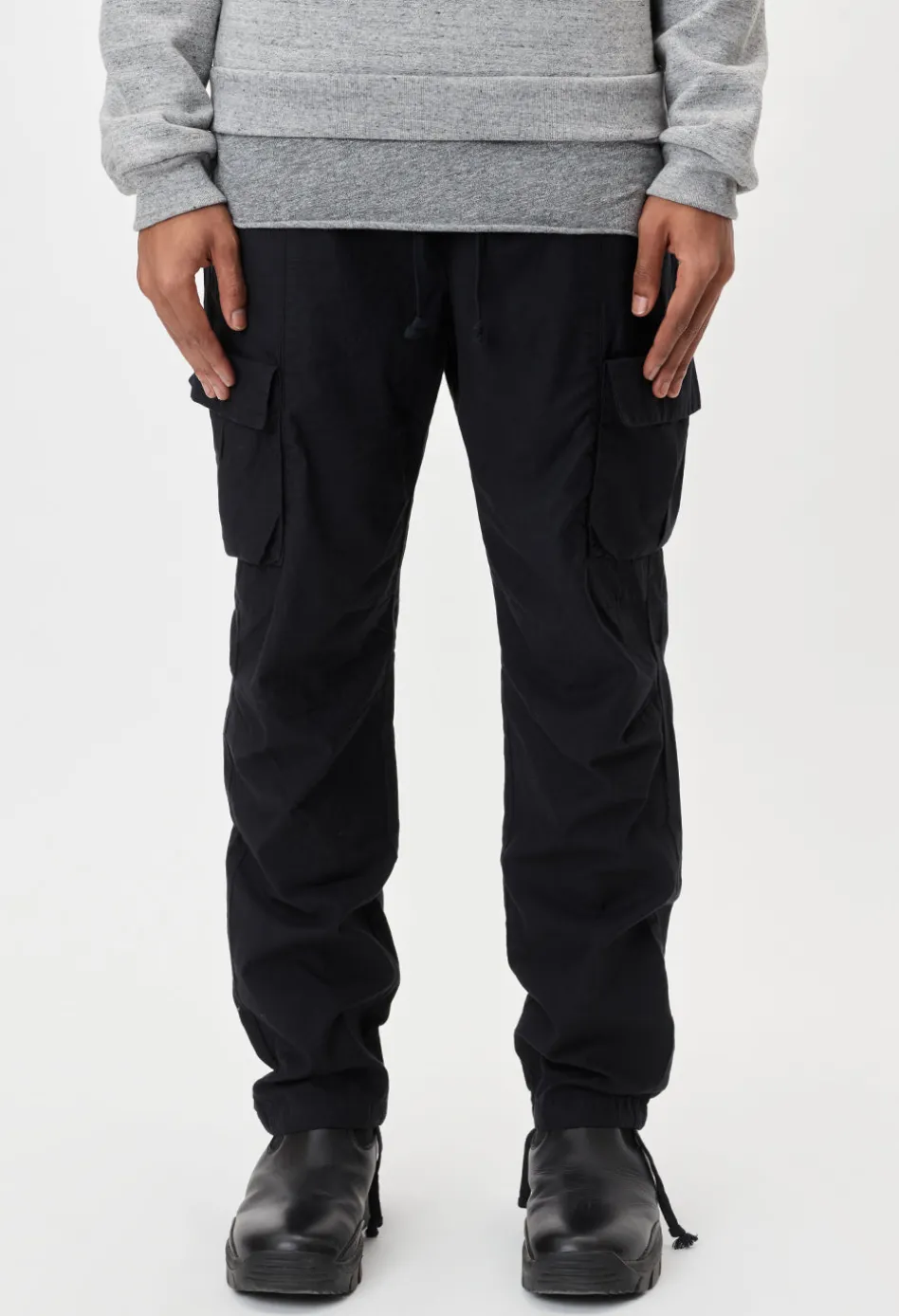 Back Sateen Cargo Pants