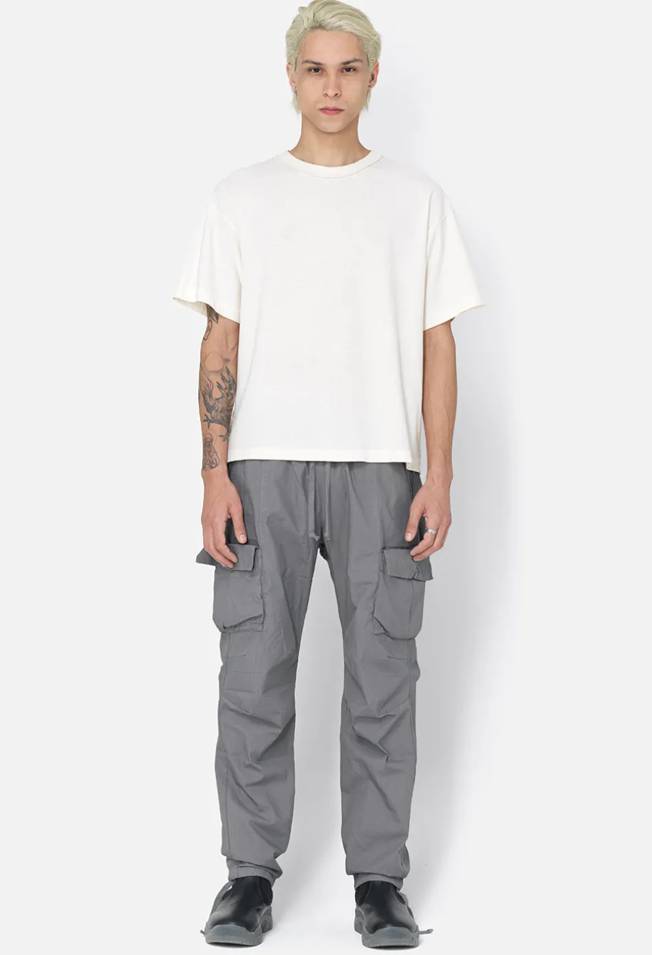 Back Sateen Cargo Pants