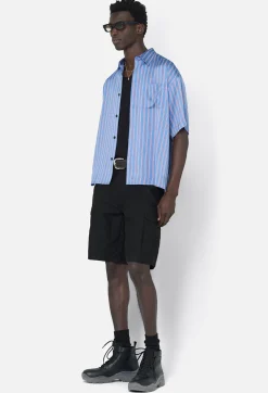 Brushed Silk Button Up