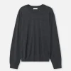 Cashmere Wool Blend Crew