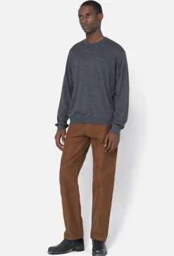 Cashmere Wool Blend Crew