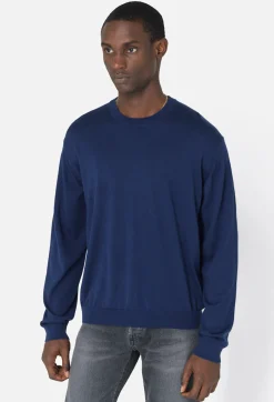 Cashmere Wool Blend Crew