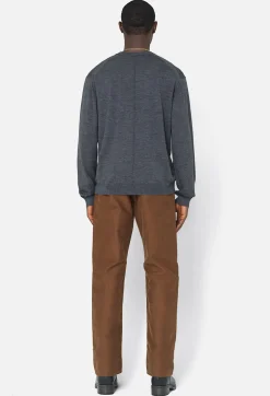 Cashmere Wool Blend Crew