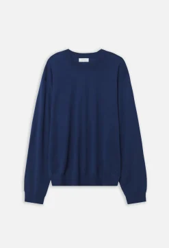 Cashmere Wool Blend Crew