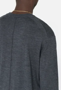 Cashmere Wool Blend Crew