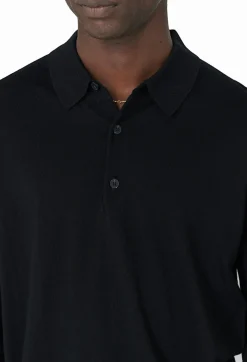 Cashmere Wool Blend Polo