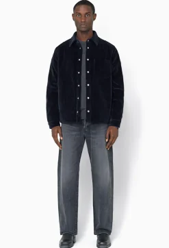 Corduroy Padded Overshirt