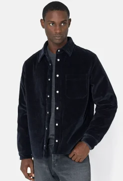 Corduroy Padded Overshirt
