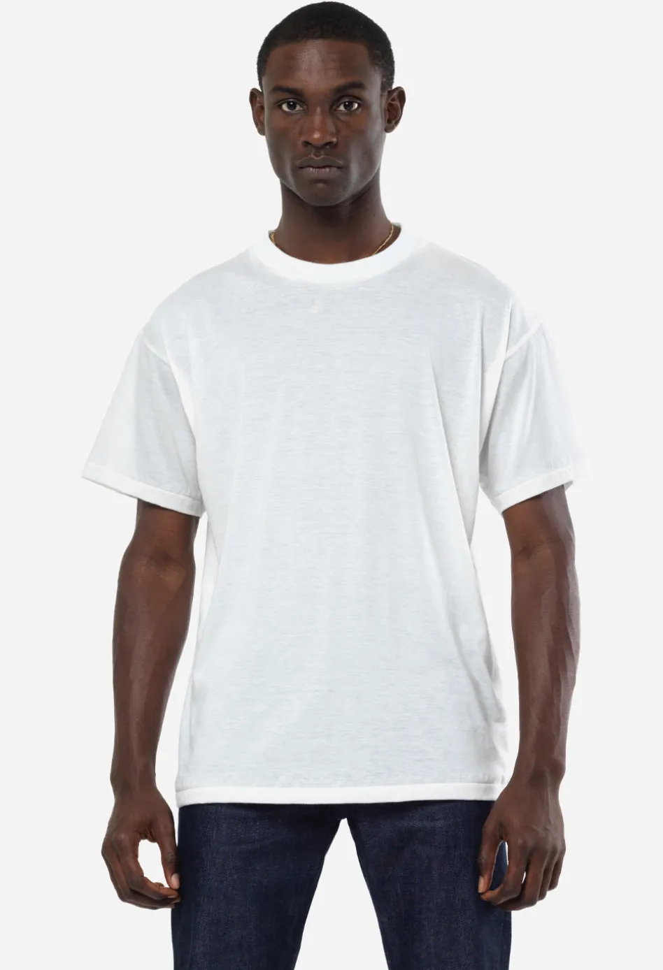 Cotton Cashmere Crew