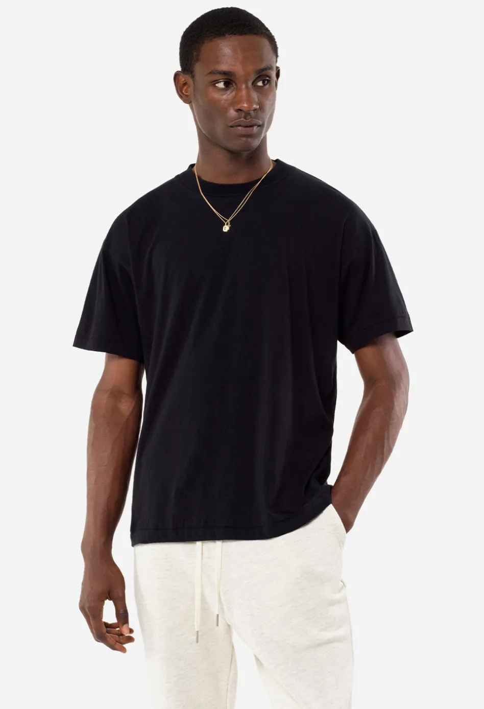Cotton Cashmere Crew