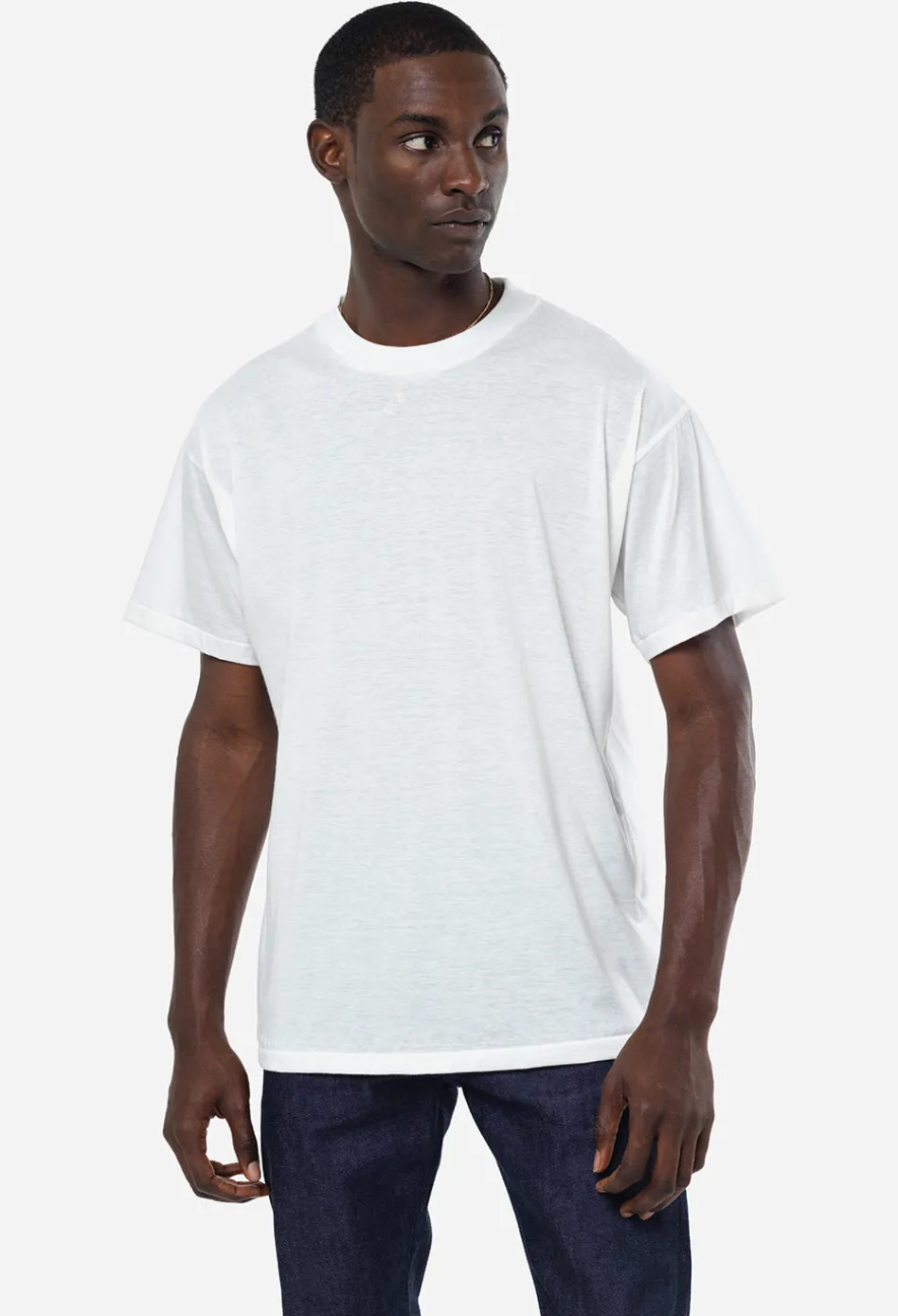 Cotton Cashmere Crew