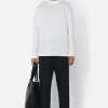 Cotton Cashmere Mock Neck