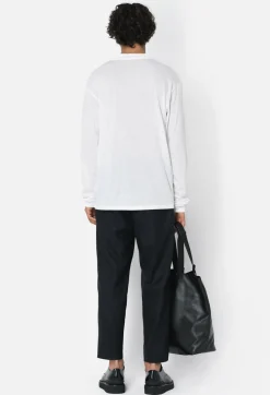 Cotton Cashmere Mock Neck