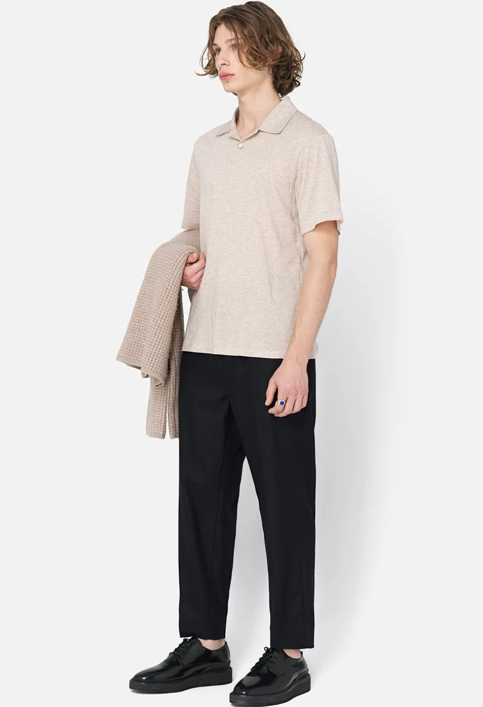 Cotton Cashmere Polo