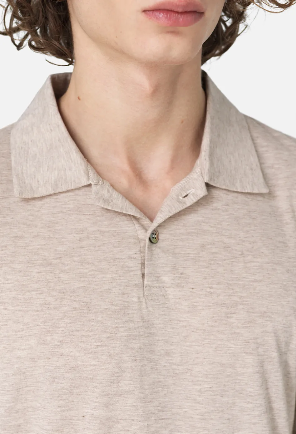 Cotton Cashmere Polo