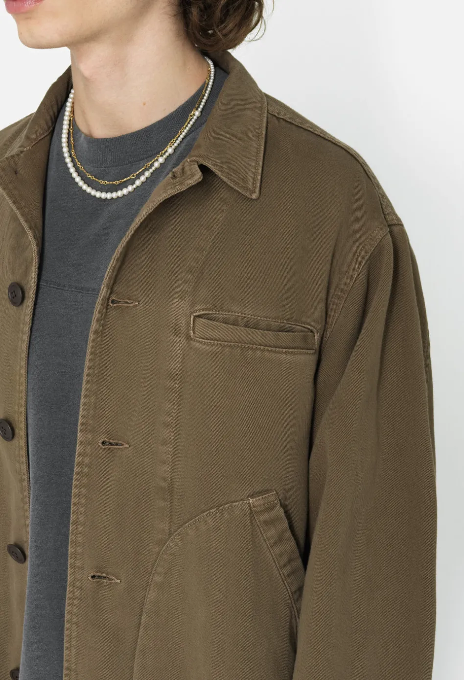 Cotton Chore Jacket