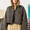Cropped Hudson Denim Jacket
