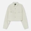 Cropped Hudson Denim Jacket