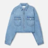 Cropped Hudson Denim Jacket