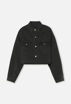 Cropped Hudson Denim Jacket