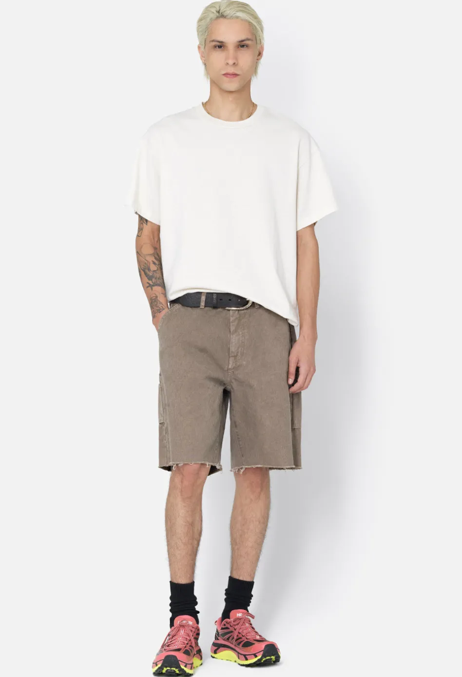 Cut-Off Work Shorts