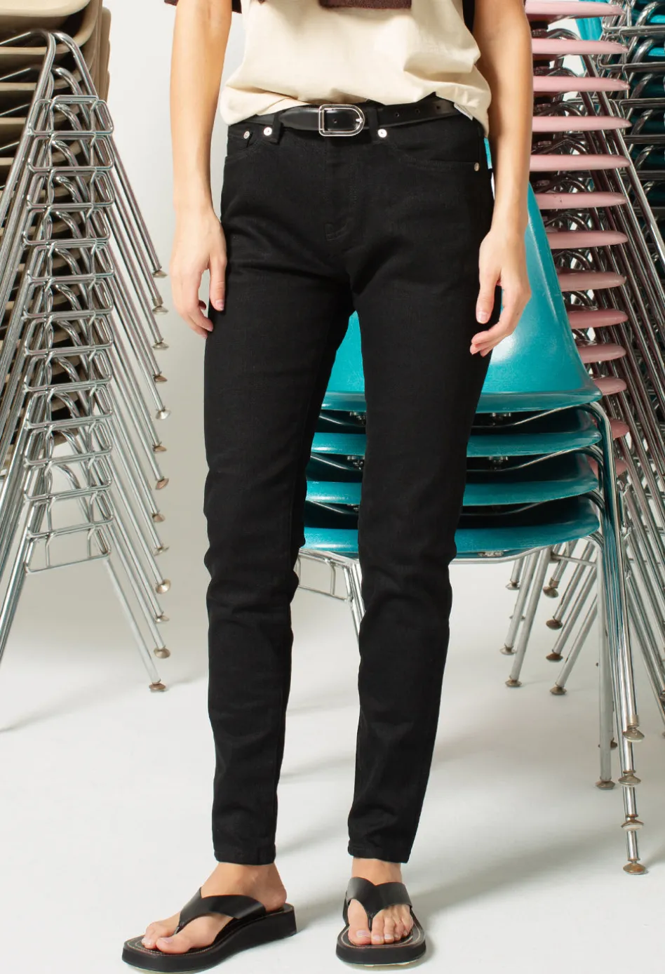 Emma Mid Rise Stretch Skinny