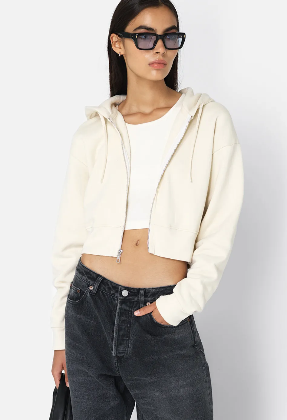 Fleeced Boca Zip Hoodie