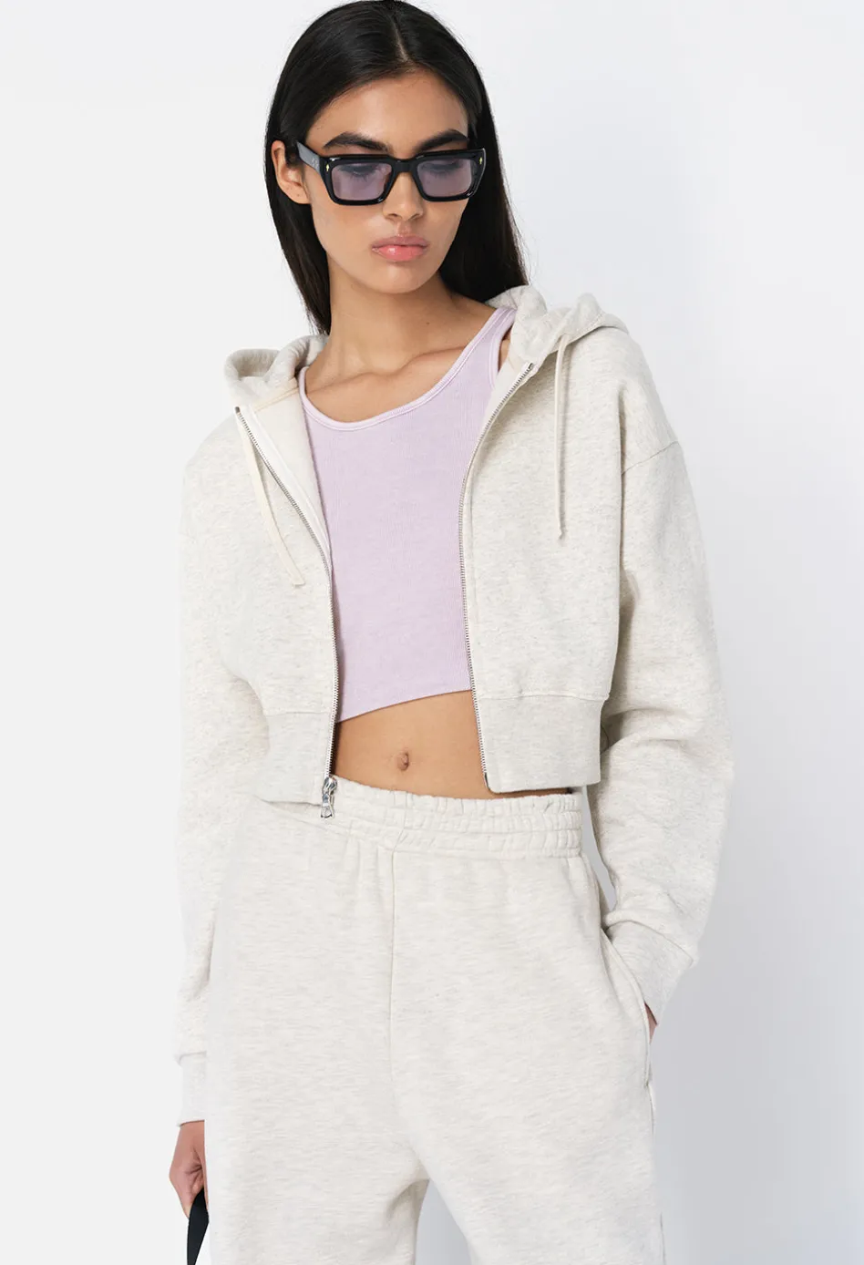 Fleeced Boca Zip Hoodie
