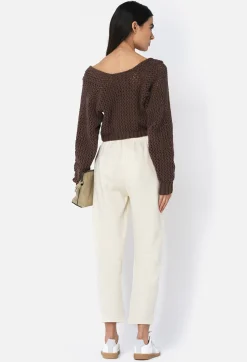 Fleeced Pintuck Sweatpant