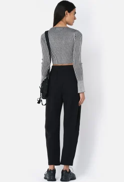 Fleeced Pintuck Sweatpant