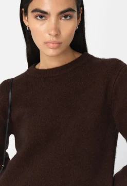 Foggy Wool Crew Sweater