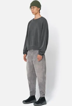 Folsom Cropped Raglan Crew