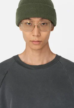 Folsom Cropped Raglan Crew