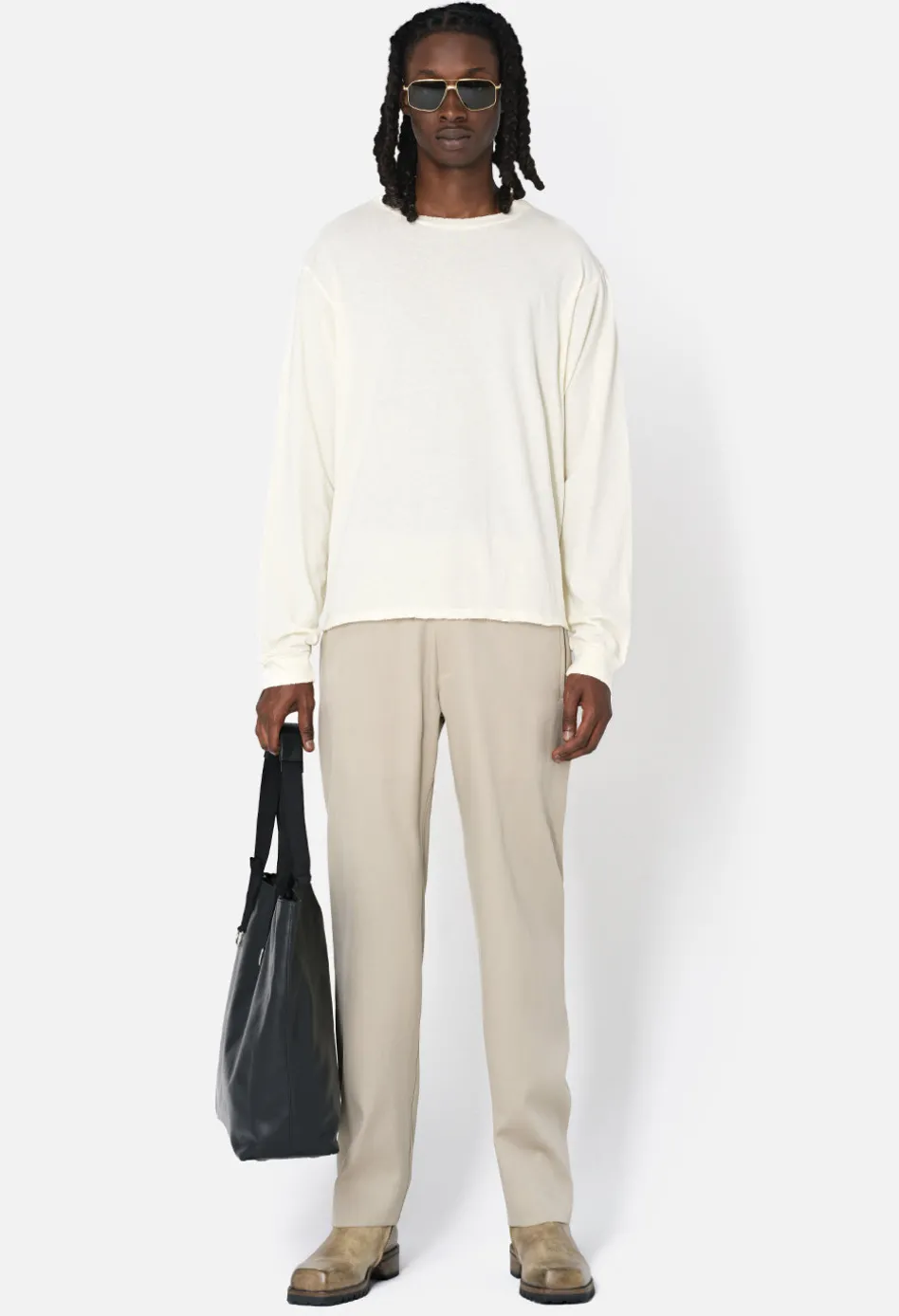 Folsom LS Cropped Tee
