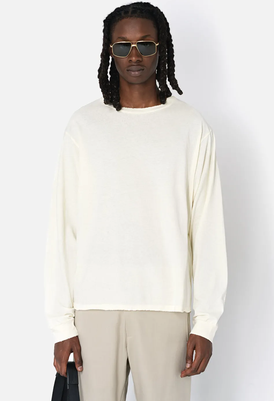 Folsom LS Cropped Tee