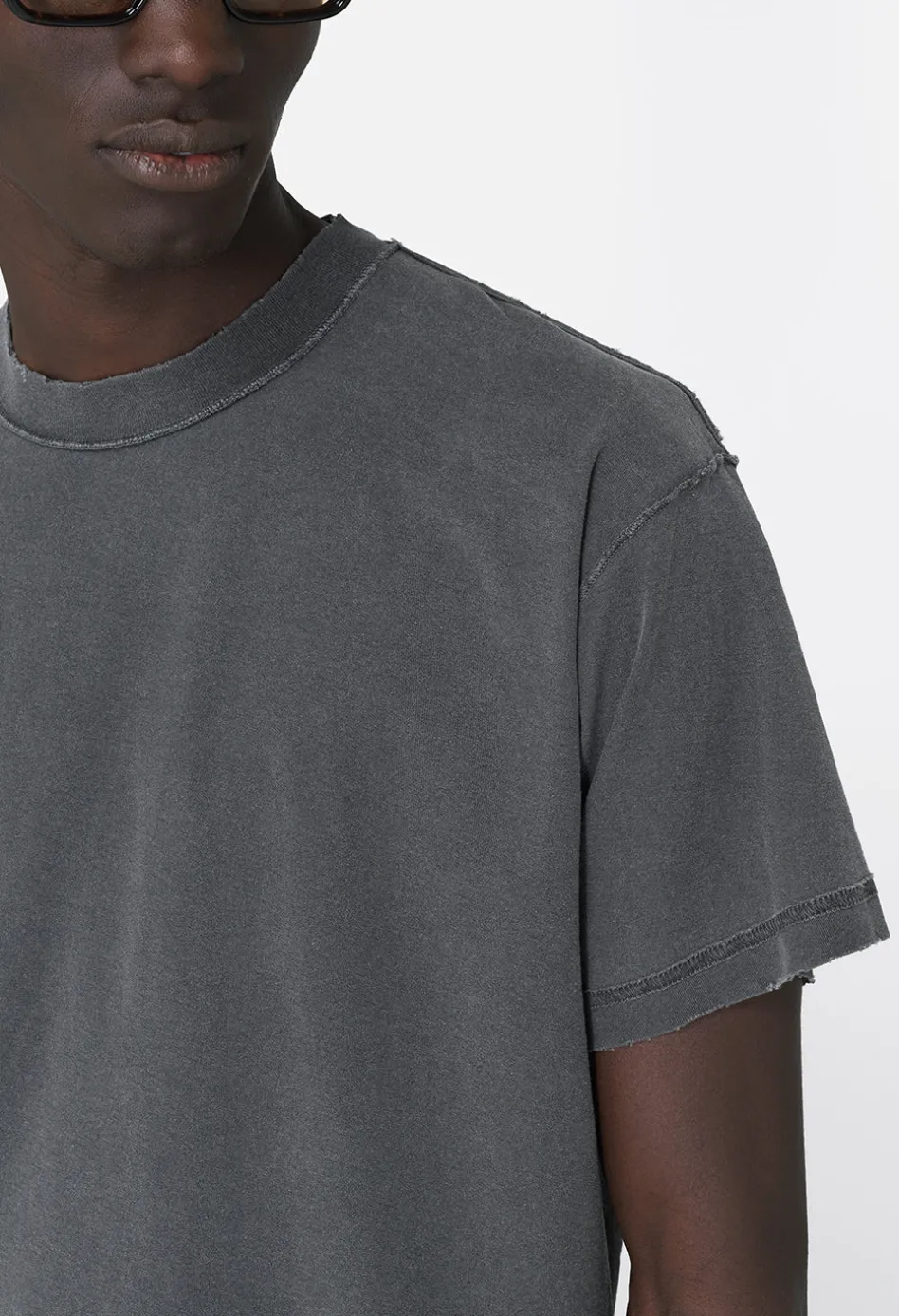 Folsom Reversed Cropped Tee