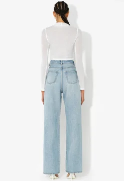 Gauze Rib LS Cropped Tee