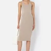 Gemini Rib Bandeau Dress