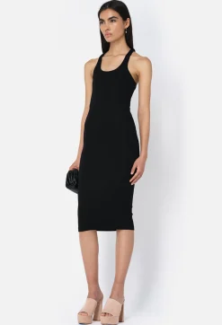 Gemini Rib Bandeau Dress
