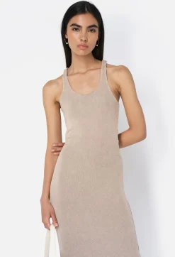 Gemini Rib Bandeau Dress