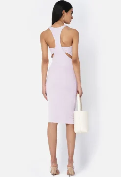 Gemini Rib Bandeau Dress