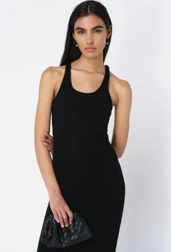 Gemini Rib Bandeau Dress