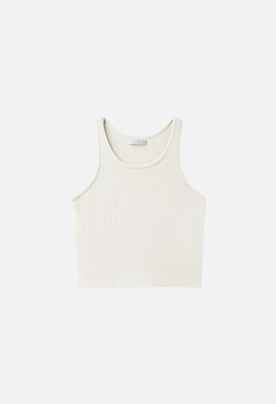 Gemini Rib Cropped Tank