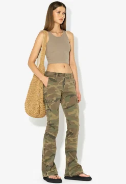 Gemini Rib Cropped Tank