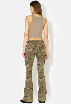 Gemini Rib Cropped Tank