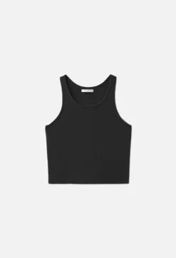 Gemini Rib Cropped Tank