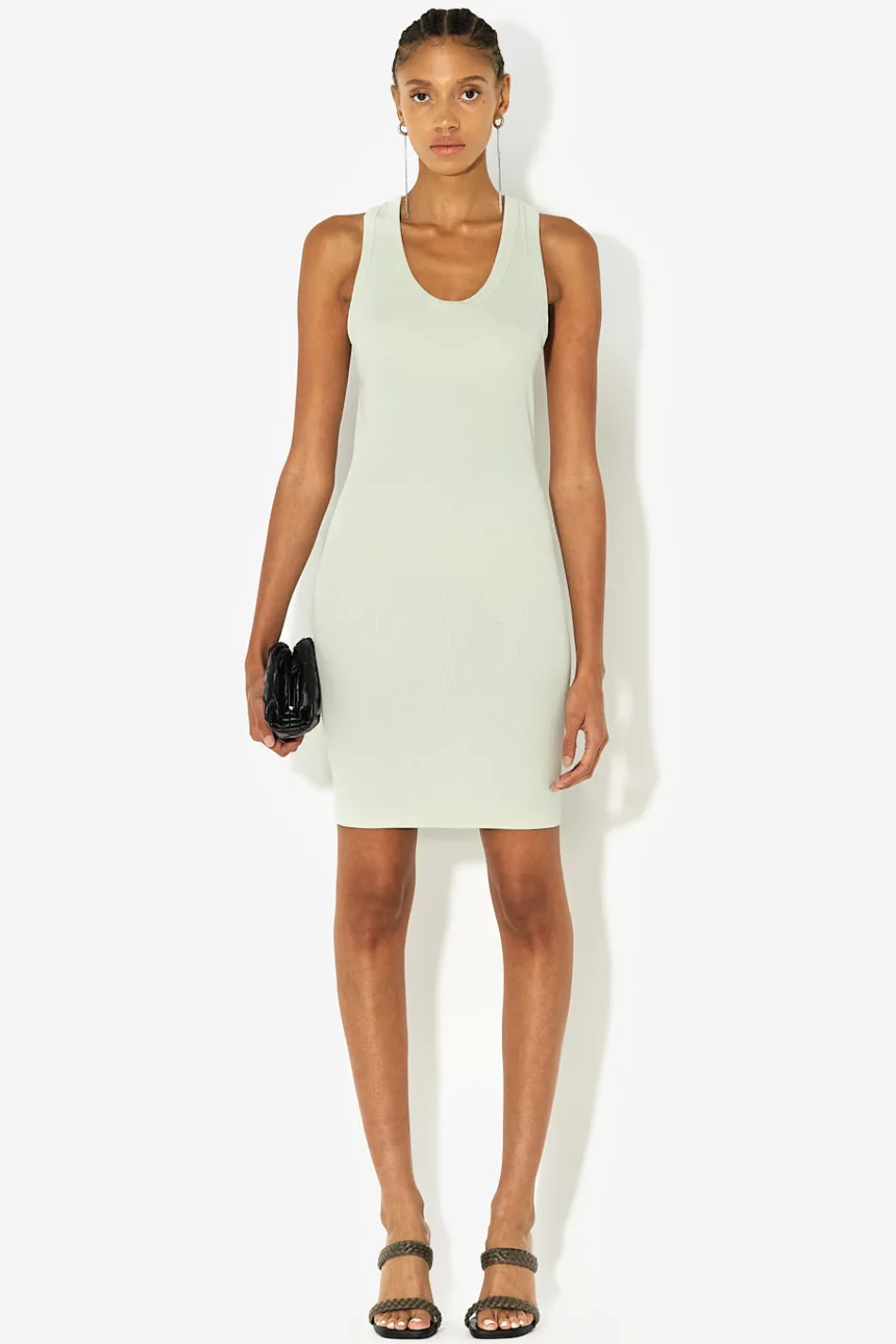 Gemini Rib Racerback Dress