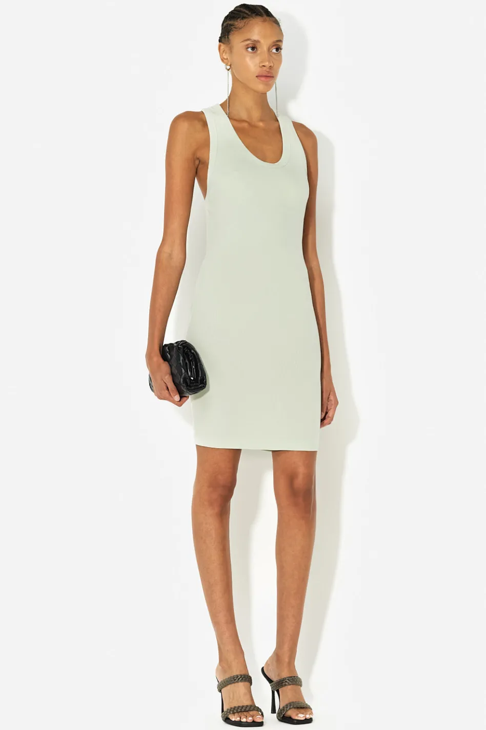 Gemini Rib Racerback Dress