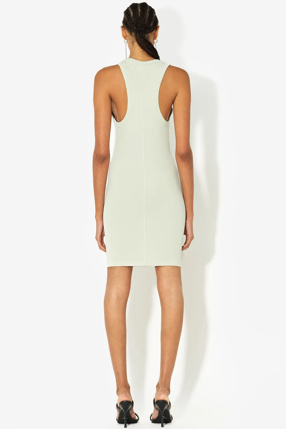 Gemini Rib Racerback Dress