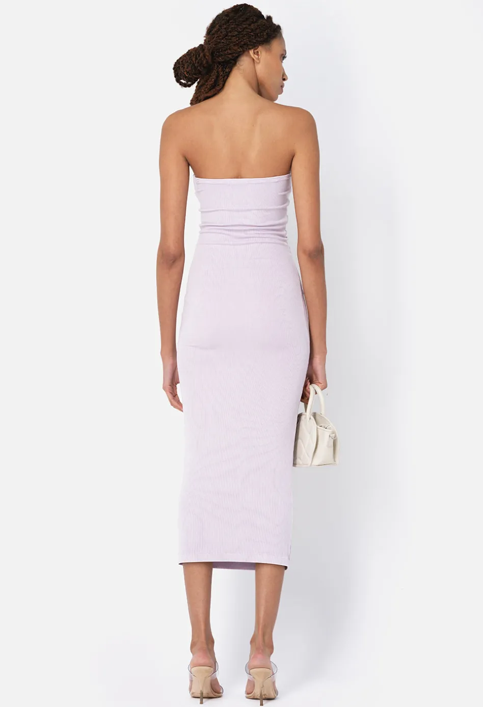 Gemini Rib Twist Dress